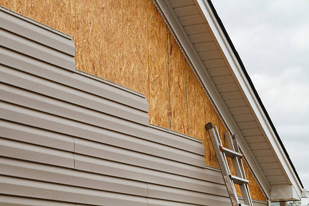 Professional Vinyl Siding technician working in Lake Elmo, MN